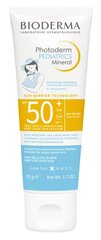 BIODERMA Photoderm Pediatrics Mineral SPF-50+ aizsargkrēms 50g цена и информация | Кремы от загара | kaup24.ee