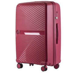 Красный большой чемодан DURALUXE цена и информация | Чемоданы, дорожные сумки | kaup24.ee