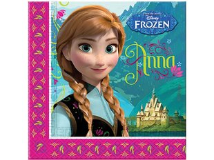 Салфетки Frozen, 20 шт. цена и информация | Праздничная одноразовая посуда | kaup24.ee