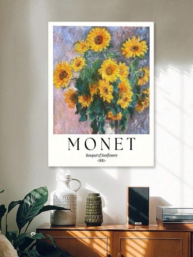 Monet maali reproduktsioon lõuendil, 30cmx40cm hind ja info | Seinapildid | kaup24.ee