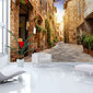 Fototapeet - Colourful Street in Tuscany hind ja info | Fototapeedid | kaup24.ee