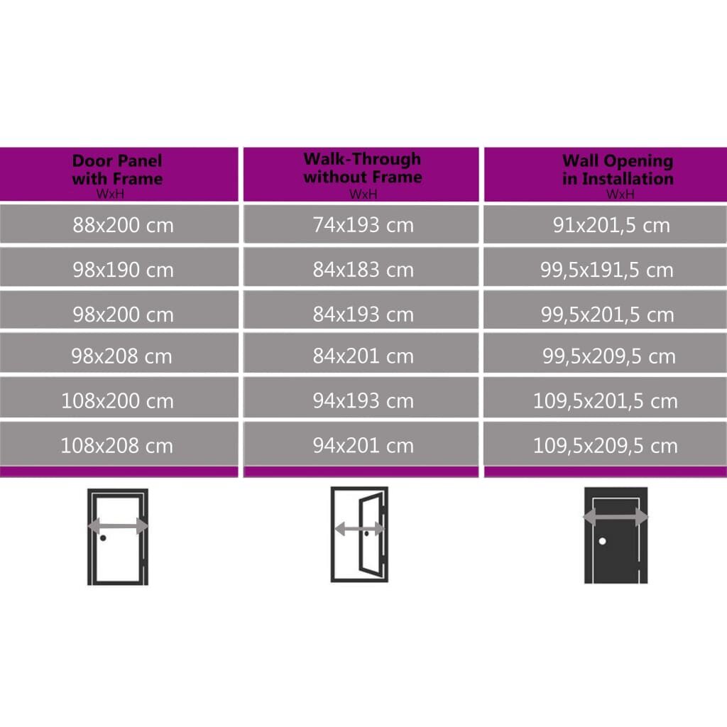 vidaXL välisuks, valge, 88 x 200 cm, PVC hind ja info | Välisuksed ja raamid | kaup24.ee