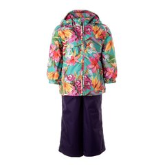 Jope + püksid tüdrukutele Huppa, lilla цена и информация | Куртки, пальто для девочек | kaup24.ee