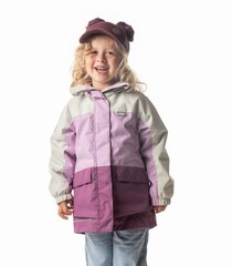 Детская парка Lenne Sally, бежевый/ярко-розовый цена и информация | Куртки, пальто для девочек | kaup24.ee