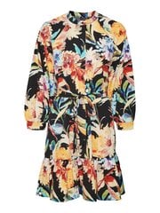 Vero Moda женское платье 10300381*01, черный/оранжевый 5715508176182 цена и информация | Платья | kaup24.ee