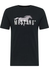 Mustang T-särk meestele 4058823724296, must hind ja info | Meeste T-särgid | kaup24.ee