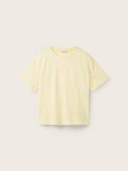 Женская футболка Tom Tailor, желтый цена и информация | Женские футболки | kaup24.ee
