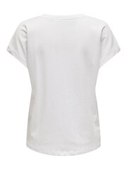 Женская футболка Only, белый цена и информация | Женские футболки | kaup24.ee