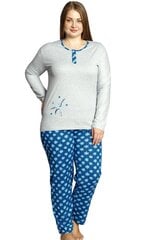 Pidžaama naistele, hall hind ja info | Öösärgid, pidžaamad | kaup24.ee