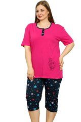 Женские пижамы с короткими рукавами P991-RO-48/50 цена и информация | Женские пижамы, ночнушки | kaup24.ee