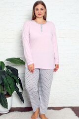 Легкая пижама-двойка для пухлых. P1058-SV-48/50 цена и информация | Женские пижамы, ночнушки | kaup24.ee