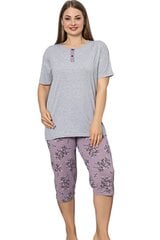 Женская короткая хлопковая пижама P1061-PI-48/50 цена и информация | Женские пижамы, ночнушки | kaup24.ee