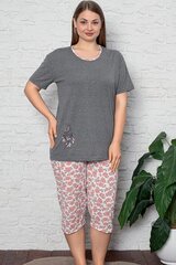 Пижама-двойка с короткими рукавами. P995-PI-48/50 цена и информация | Женские пижамы, ночнушки | kaup24.ee