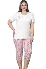 Короткие пижамы больших размеров из натурального хлопка. P1014-BA-48/50 цена и информация | Женские пижамы, ночнушки | kaup24.ee
