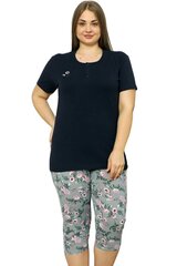 Хлопковые пижамы больших размеров для женщин P988-TM-48/50 цена и информация | Женские пижамы, ночнушки | kaup24.ee