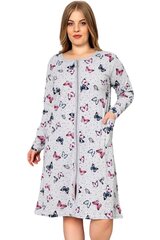 Naistemantel, hall hind ja info | Naiste hommikumantlid | kaup24.ee