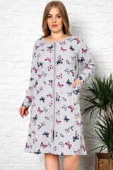 Naistemantel, hall hind ja info | Naiste hommikumantlid | kaup24.ee