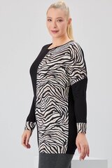 Вискозная блузка с длинными рукавами O185-44 цена и информация | Женские блузки, рубашки | kaup24.ee