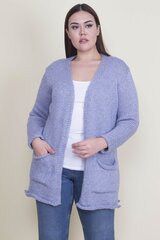 Красивый фиолетовый свитер с карманами C397-44 цена и информация | Женские кофты | kaup24.ee