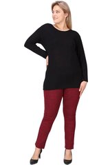 Püksid naistele Z409, punased hind ja info | Naiste püksid | kaup24.ee