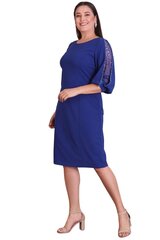 Kleit naistele T1292, sinine hind ja info | Kleidid | kaup24.ee