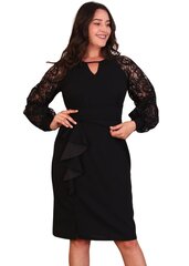 Kleit naistele T1305, must hind ja info | Kleidid | kaup24.ee
