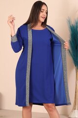 Kleit naistele T1323, sinine hind ja info | Kleidid | kaup24.ee