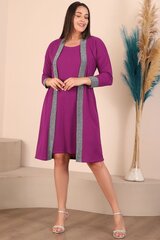 Розовое платье T1323-RO-44/46 цена и информация | Платья | kaup24.ee