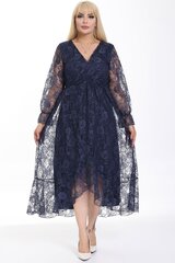 Женское платье, темно-синее цена и информация | Платья | kaup24.ee