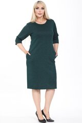 Kleit naistele F5035, roheline hind ja info | Kleidid | kaup24.ee