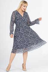Платье с длинными рукавами F4012-44/46 цена и информация | Платья | kaup24.ee