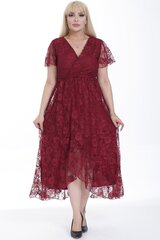 Kleit naistele F5014, punane hind ja info | Kleidid | kaup24.ee