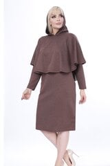 Kleit naistele F5013, pruun hind ja info | Kleidid | kaup24.ee