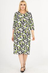 Kleit naistele F5022, roheline hind ja info | Kleidid | kaup24.ee