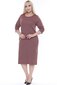 Kleit naistele F4067, punane hind ja info | Kleidid | kaup24.ee