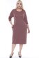 Kleit naistele F4067, punane hind ja info | Kleidid | kaup24.ee