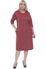 Kleit naistele F4068, punane hind ja info | Kleidid | kaup24.ee