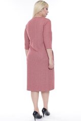 Kleit naistele F4074, roosa hind ja info | Kleidid | kaup24.ee