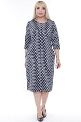 Kleit naistele F4070, sinine hind ja info | Kleidid | kaup24.ee