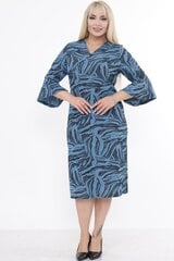 Kleit naistele F4038, sinine hind ja info | Kleidid | kaup24.ee