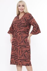 Kleit naistele F4037, punane hind ja info | Kleidid | kaup24.ee