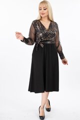 Kleit naistele F4021, must hind ja info | Kleidid | kaup24.ee