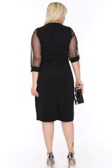 Черное классическое платье F5009-44 цена и информация | Платья | kaup24.ee
