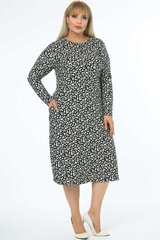 Kleit naistele L257, must hind ja info | Kleidid | kaup24.ee