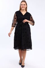 Kleit naistele F4026, must hind ja info | Kleidid | kaup24.ee