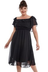 Kleit naistele F1003, must hind ja info | Kleidid | kaup24.ee