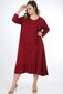 Kleit naistele V41, punane hind ja info | Kleidid | kaup24.ee