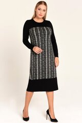 Kleit naistele J109, must hind ja info | Kleidid | kaup24.ee