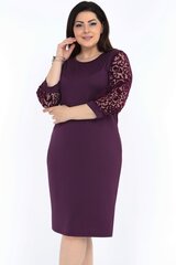 Фиолетовое платье для женщин F2314-V-44 цена и информация | Платья | kaup24.ee