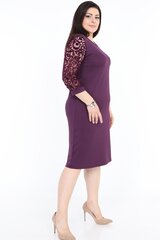 Фиолетовое платье для женщин F2314-V-44 цена и информация | Платья | kaup24.ee